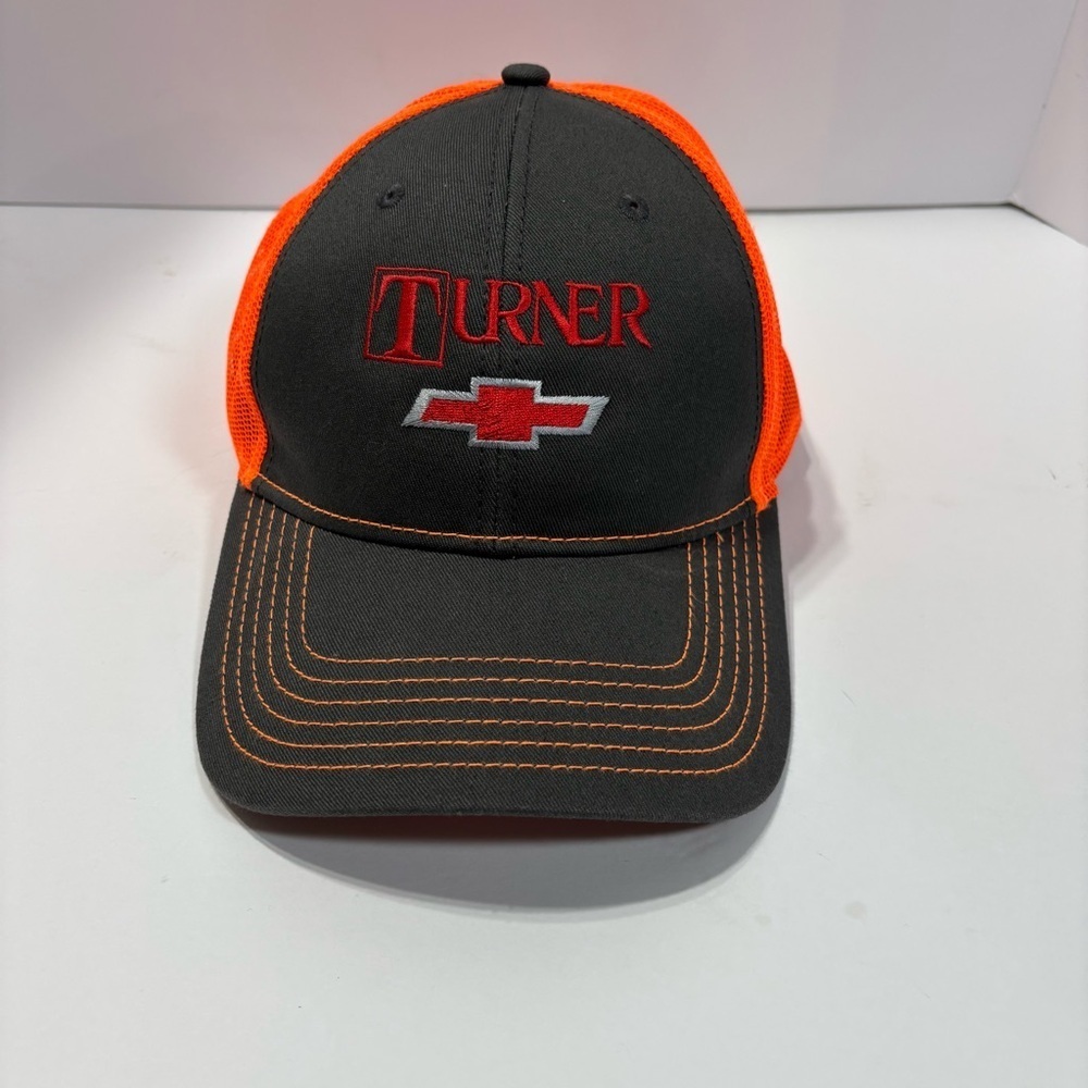 CapAmerica Gray and Orange Cap